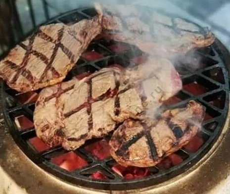 Решетка Чугунная для стейков d 210мм купить в Екатеринбурге