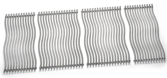 Комплект основных барбекю решеток Napoleon для гриля BIG 44  (нерж.Сталь) купить в Екатеринбурге