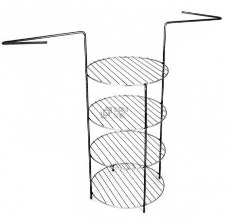 Этажерка универсальная (4-ярусная средняя) к тандырам Сармат Большой/Античный/Атаман/Дастархан купить в Екатеринбурге
