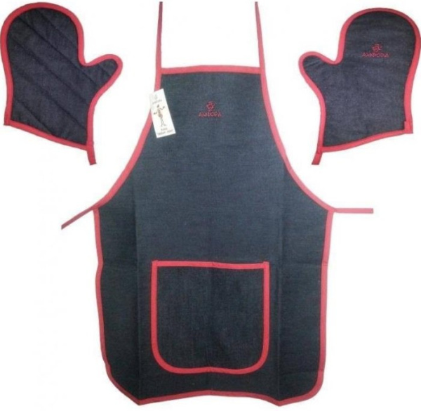 Набор «Тандыр-МАN!!!» (фартук, 2 рукавицы) купить в Екатеринбурге