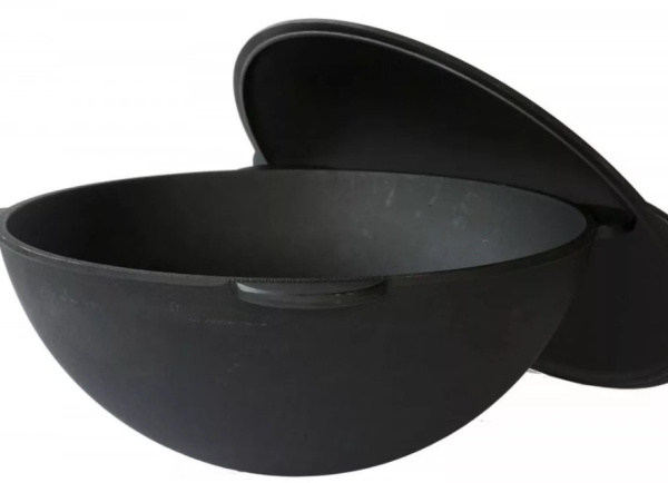 Казан Чугунный 12л с крышкой Чугунной купить в Екатеринбурге