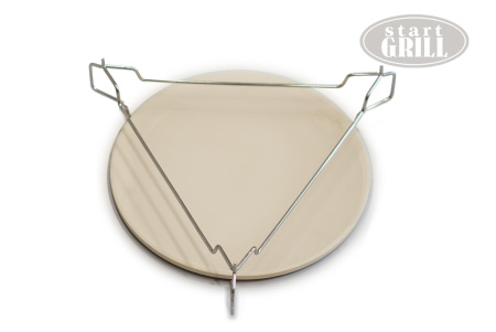 Комплект START GRILL: универсальный держатель и камнь для пиццы для гриля SG18 PRO купить в Екатеринбурге