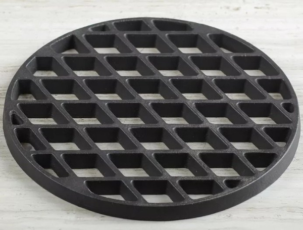 Решетка Чугунная для стейков d 275мм купить в Екатеринбурге