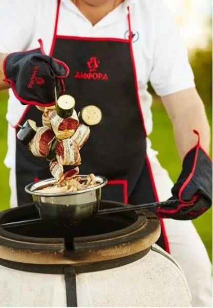 Набор «Тандыр-МАN!!!» (фартук, 2 рукавицы) купить в Екатеринбурге