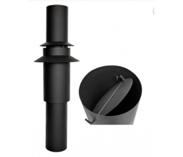 Комплект дымоходных труб с заслонкой (Ø 300мм., L=2м.) купить в Екатеринбурге
