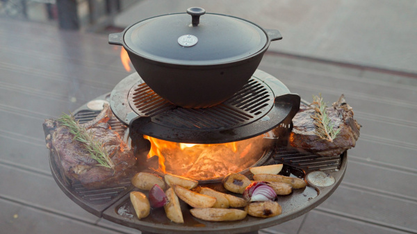 Стойка под казан с кольцом (600) купить в Екатеринбурге