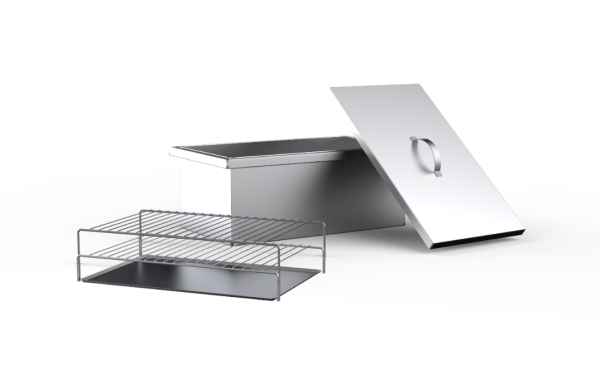 Коптильня двухъярусная с гидрозатвором "Smoky Proof" купить в Екатеринбурге