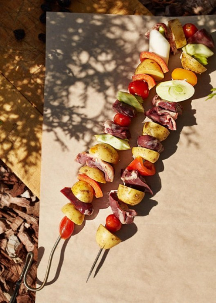 Шампур кованый двойной к тандырам Сармат Аладдин/Атаман/Большой/Восточный/Скиф/Есаул/Аладдин Мини/Античный купить в Екатеринбурге