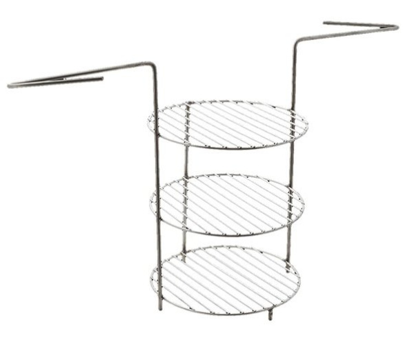 Этажерка универсальная (3-ярусная средняя) к тандырам Сармат Большой/Охотник/Есаул/Скиф/Античный/Атаман/Дастархан купить в Екатеринбурге