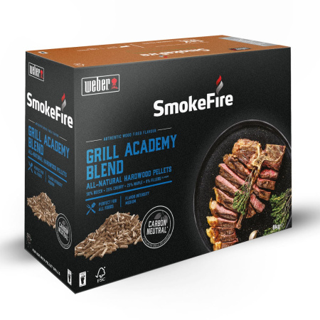 Пеллеты древесные FSC Grill Academy Blend купить в Екатеринбурге