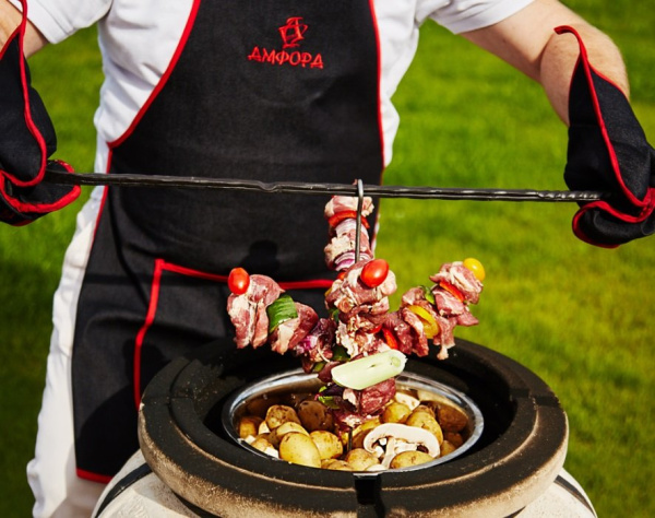 Набор «Тандыр-МАN!!!» (фартук, 2 рукавицы) купить в Екатеринбурге