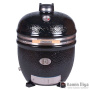 Гриль Monolith LeCHEF BBQ GURU PRO - чёрный + три керамические ножки + комплектуающие купить в Екатеринбурге