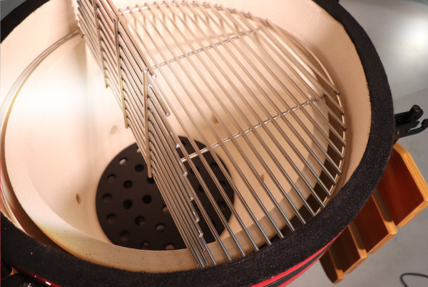 Керамический гриль-барбекю Start grill-22 PRO красный купить в Екатеринбурге